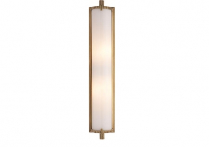 Sieninis, vonios šviestuvas - Calliope Tall Bath Light - TOB 2185HAB-WG