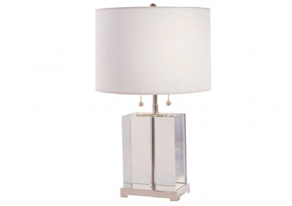 Stalo šviestuvas - Block Table Lamp in Crystal - TOB 3031CG-C