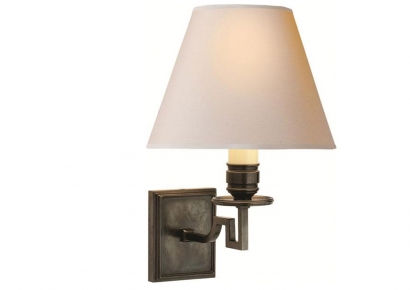 Sieninis šviestuvas - Dean Single Arm Sconce AH 2000GM-NP