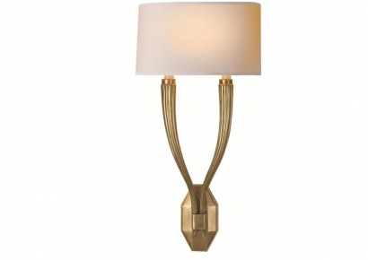 Sieninis šviestuvas - Ruhlmann Double Sconce - CHD 2461AB-NP