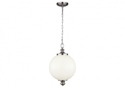 Pakabinamas šviestuvas - Parkman 1 Light Large Pendant – Polished Nickel