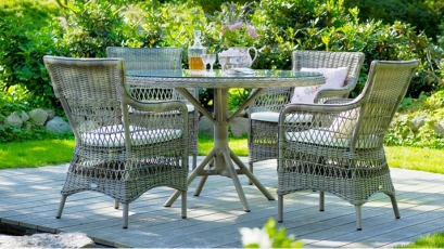 Lauko valgomasis stalas GRACE DINING TABLE-gallery-1