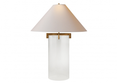 Stalinis šviestuvas - Brooks Table Lamp in Crystal -  SP 3015GI/CG-NP