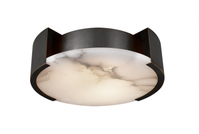 Lubinis šviestuvas - Melange Small Flush Mount - KW 4012AB-gallery-1