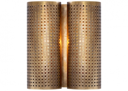 Sieninis šviestuvas Precision Double Sconce - KW 2063AB