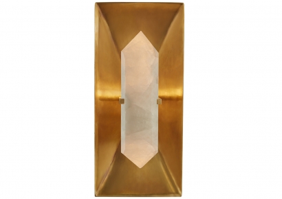 Sieninis šviestuvas - Halcyon Rectangle Sconce KW 2091AB/Q