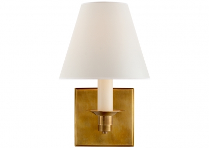 Sieninis šviestuvas - Evans Single Arm Sconce RL 2003NB-P