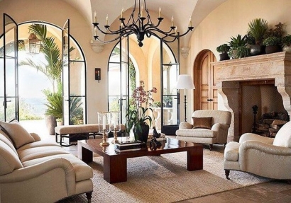 Pakabinamas šviestuvas - Allegra Large Two-Tiered Chandelier - RL 5730AI-gallery-1