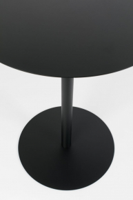Apvalus stalas - SNOW BISTRO TABLE BLACK-gallery-2