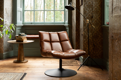 Fotelis - BAR VINTAGE BROWN-gallery-3