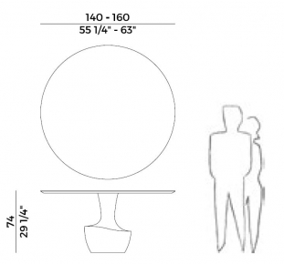 Apvalus stalas - Anfora 879/T-gallery-3