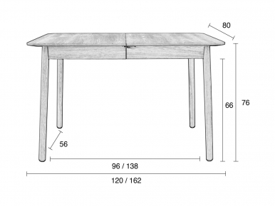 Išskleidžiamas stalas - GLIMPS TABLE-gallery-2
