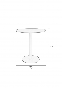 Lauko Stalas - BISTRO TABLE METSU-gallery-1