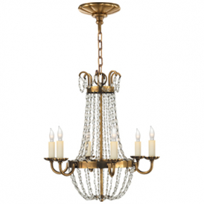 Pakabinamas šviestuvas - Petite Paris Flea Market Chandelier - CHC 1407AB-SG-gallery-1