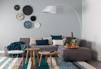 Apvalus laikrodis - CONCRETE TIME-gallery-3