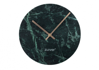 Apvalus laikrodis - MARBLE TIME GREEN