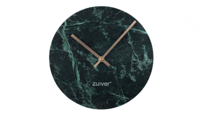 Apvalus laikrodis - MARBLE TIME WHITE-gallery-2