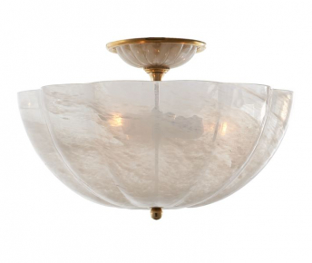 Lubinis šviestuvas - Rosehill Large Semi Flush Mount - ARN 4001HAB-WG-gallery-1