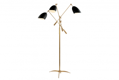 Toršeras - Sommerard Triple Arm Floor Lamp - ARN 1009HAB-BLK-gallery-1