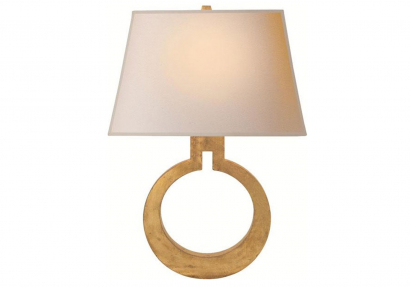 Sieninis šviestuvas - Ring Form Large Wall Sconce - CHD 2970AB-NP-gallery-1