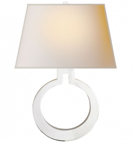 Sieninis šviestuvas - Ring Form Large Wall Sconce - CHD 2970AB-NP-gallery-2