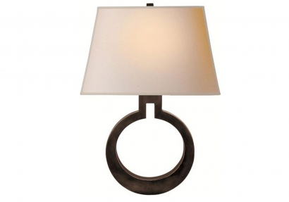 Sieninis šviestuvas - Ring Form Large Wall Sconce - CHD 2970AB-NP-gallery-3