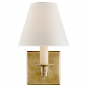 Sieninis šviestuvas - Evans Single Arm Sconce RL 2003NB-P-gallery-1