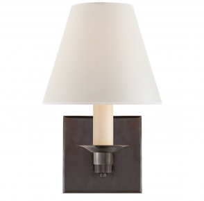 Sieninis šviestuvas - Evans Single Arm Sconce RL 2003NB-P-gallery-2