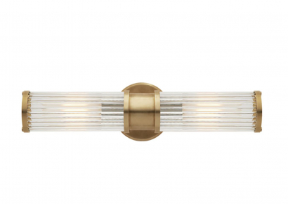 Sieninis, vonios šviestuvas - Allen Double Light Sconce - RL 2082NB