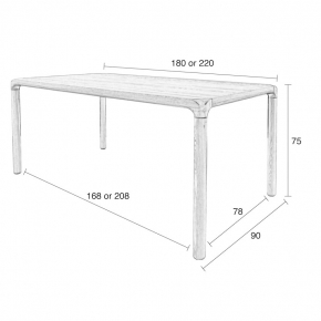 Stalas - STORM TABLE BLACK-gallery-1