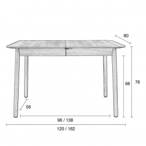 Išskleidžiamas stalas - GLIMPS TABLE-gallery-1