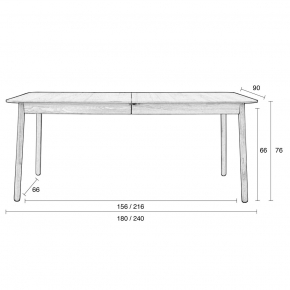 Išskleidžiamas stalas - GLIMPS TABLE-gallery-1