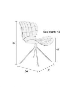 Kėdė - OMG VELVET-gallery-1