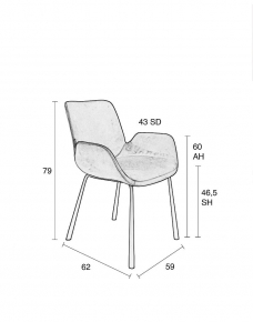 Kėdė - BRIT Armchair-gallery-2