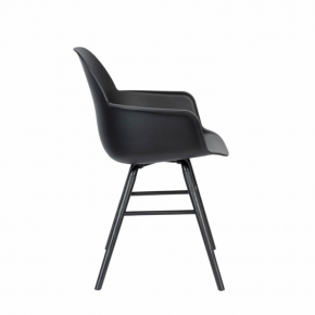 Kėdė - ALBERT KUIP ALL BLACK ARMCHAIR-gallery-2