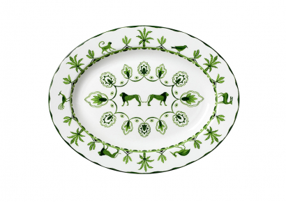 Porcelianinė serviravimo ovali lėkštė - 36,5 cm Sultan’s Garden Oval Platter