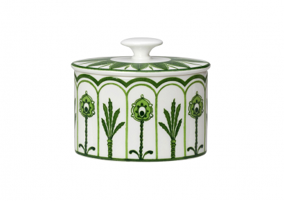 Porcelianinė cukrinė - Sultan’s Garden Covered Sugar Pot