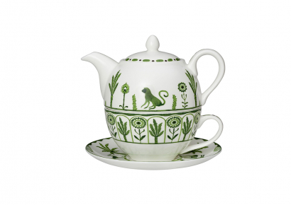 Porcelianinis arbatinukas su puodeliu - 460 ml Sultan’s Garden Tea for One Teapot