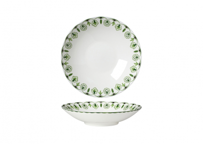 Porcelianinis dubuo - Ø24 cm Sultan’s Garden Shallow Bowl