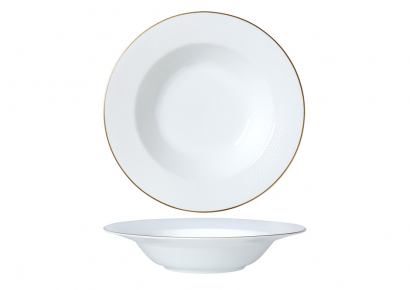 Porcelianinė serviravimo lėkštė - Ø 28 cm Diamond Large Rim Bowl