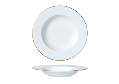 Porcelianinė lėkštė sriubai - Ø22 cm Diamond Large Rim Bowl